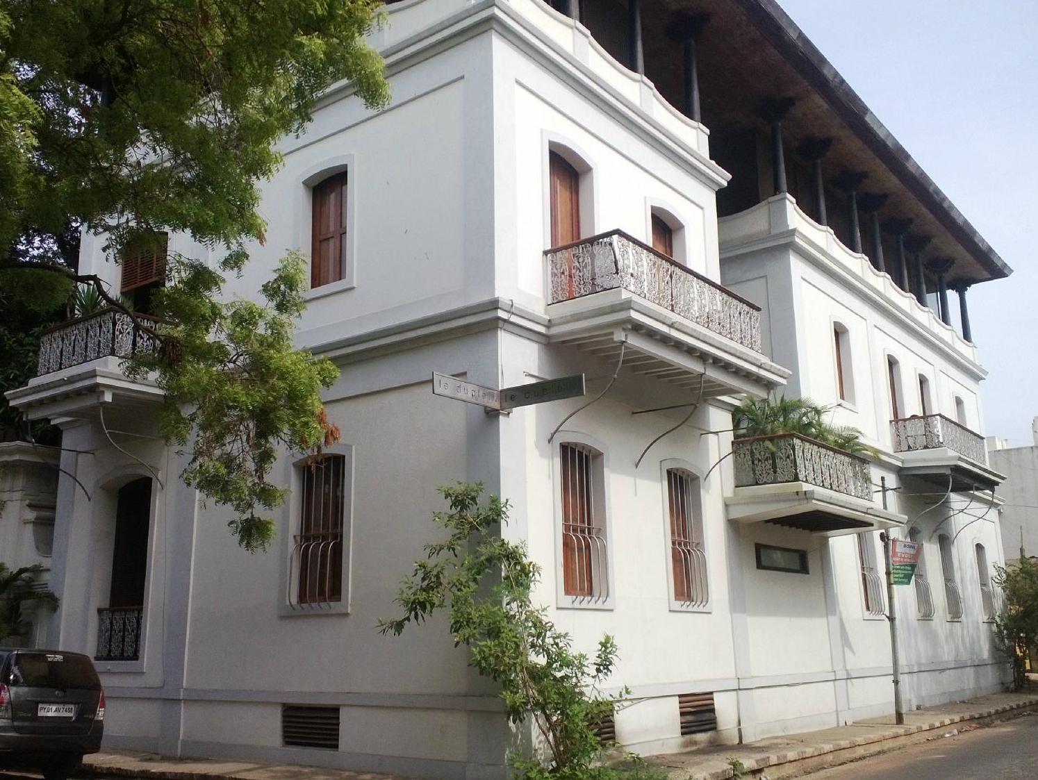 Hotel Le Dupleix à Pondichéry Extérieur photo