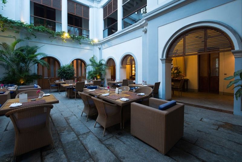 Hotel Le Dupleix à Pondichéry Extérieur photo